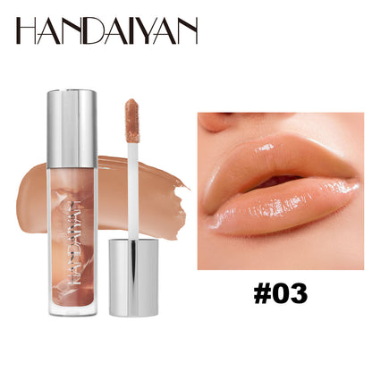 Marble Vein Lip Gloss - Hydrating Liquid Lipstick, Moisturizing Shine