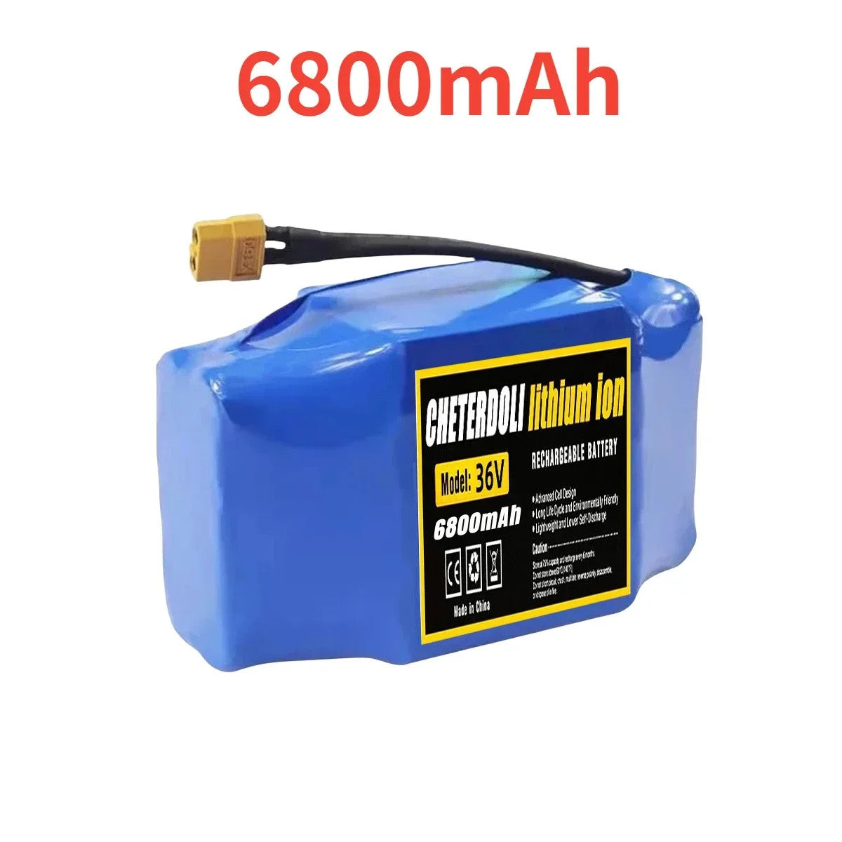 High-quality 36V 4400mAh 10S2P Li-ion Battery for Scooter/Unicycle