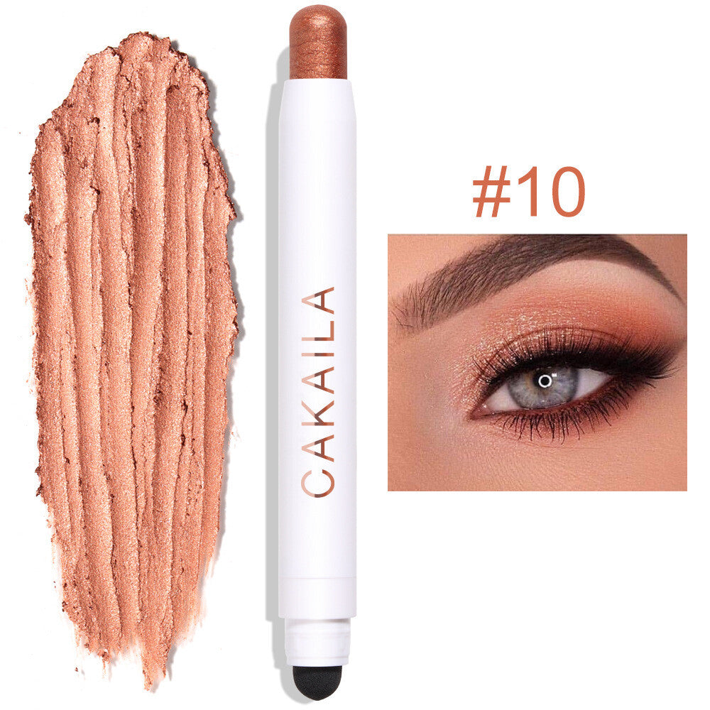 Eye Shadow Stick Palette Double-Head Glitter Sequins Eyeshadow Pen