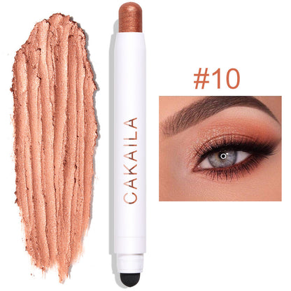 Eye Shadow Stick Palette Double-Head Glitter Sequins Eyeshadow Pen