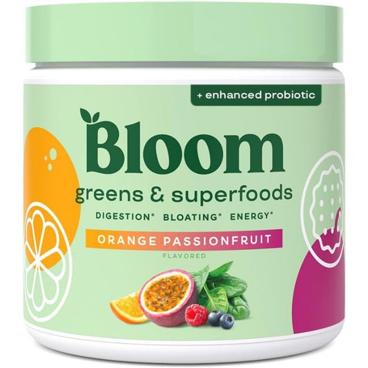 Superfood Greens Powder with Digestive Enzymes and Probiotics for Gut Health