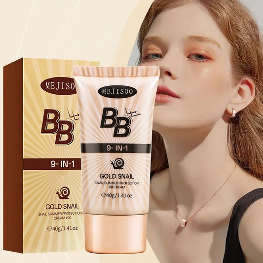 Gold Snail BB Cream Tinted Moisturizer Skin Repairing Hydrating Color Correcting