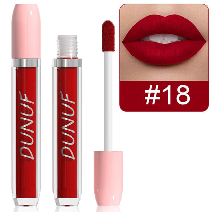 Matte Velvet Liquid Lipstick 25 Colors Lip Gloss Waterproof Non-Sticky