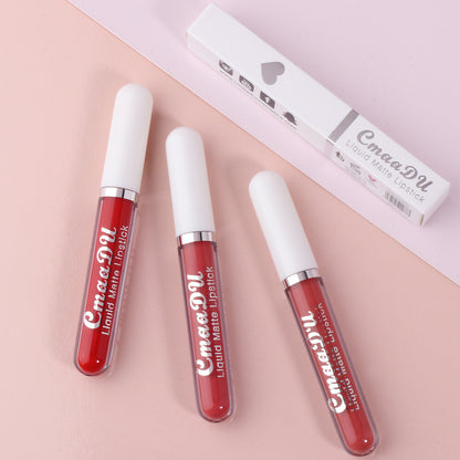 18 Colors Matte Liquid Lipstick - Waterproof, Transfer-Resistant Lip Gloss