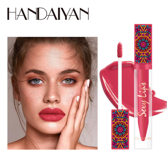 Matte Liquid Lipstick Non-Sticky Kiss Proof Hydrating Long Lasting Lip Gloss