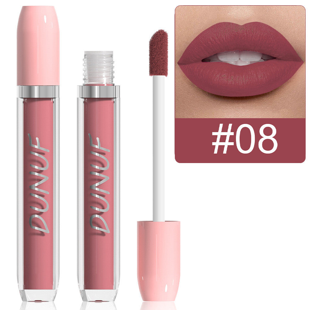 Matte Velvet Liquid Lipstick 25 Colors Lip Gloss Waterproof Non-Sticky