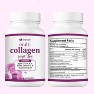 Sinpuyle Multi Collagen Peptides Complex Daily Collagen Supplement Capsules