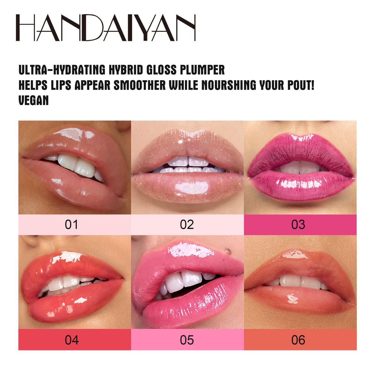 Plumping Lip Gloss Lip Oil Shine Volumizing Lip Stain Juicy Glossy Non-Sticky