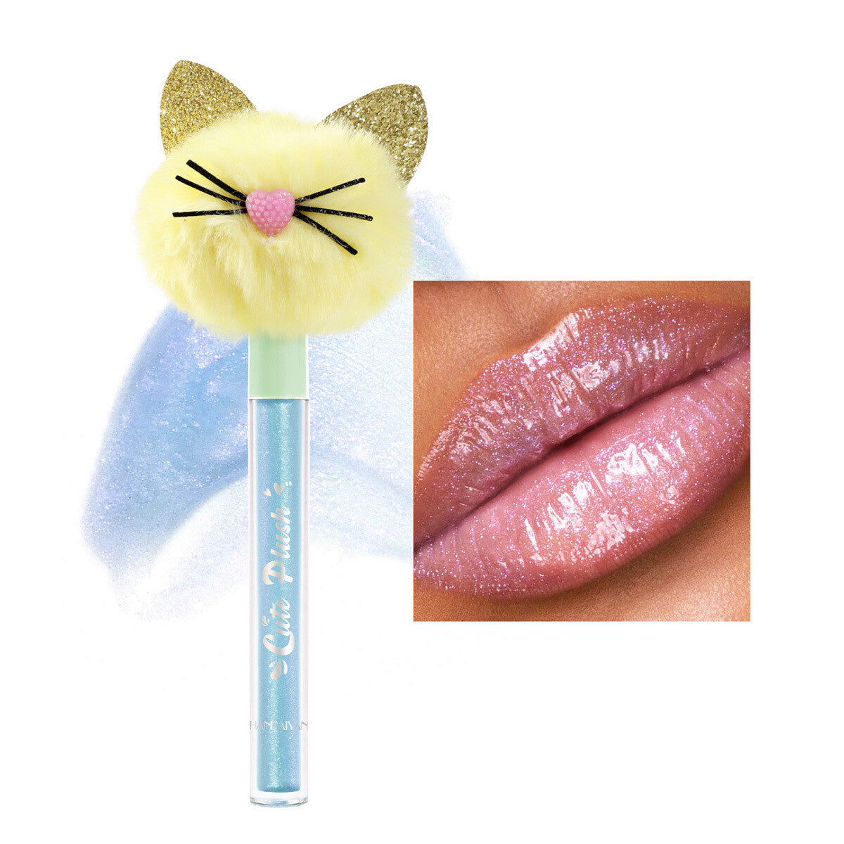 Fuzzy Fruit Lip Gloss - Velvet Matte Transfer Proof Long Lasting Liquid Lipstick