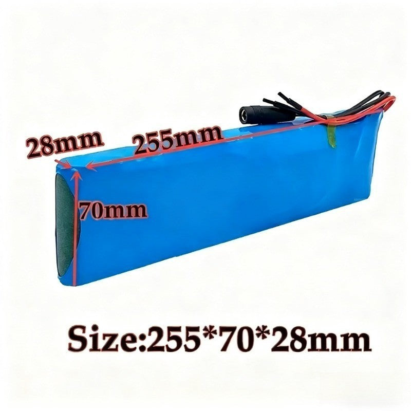 24V 20Ah 7S2P Li-ion Battery High Capacity with BMS for E-Bike E-Scooter