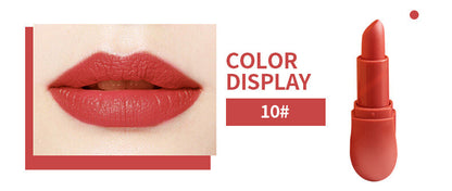 Hydrating Matte Lipstick 💋 Long Lasting & Waterproof 🌸 Non-Stick Smudge Proof