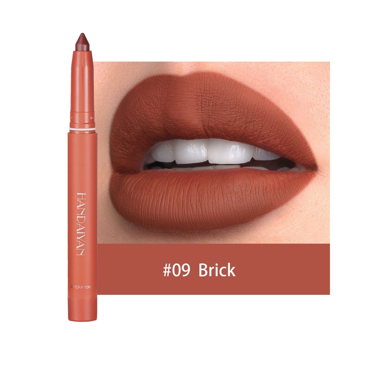 Lipstick Pencil Waterproof Non Stick Cup Matte Lipliner Thread Hook Lip Marker