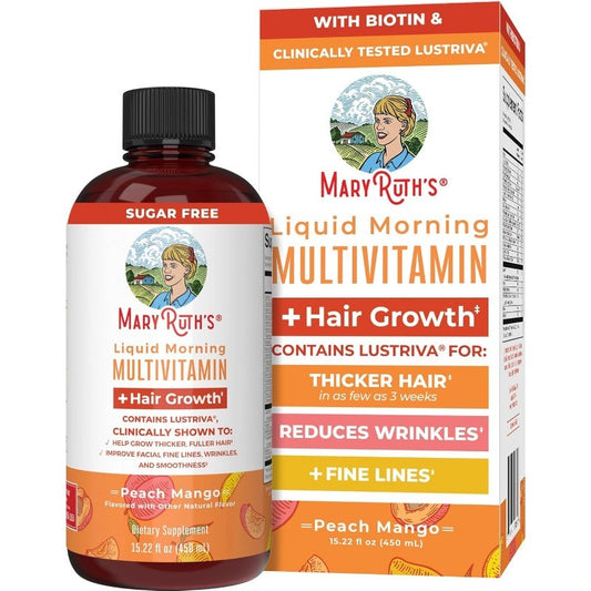 Liquid Multivitamin with Biotin for Hair Skin and Nail Health Support Formula