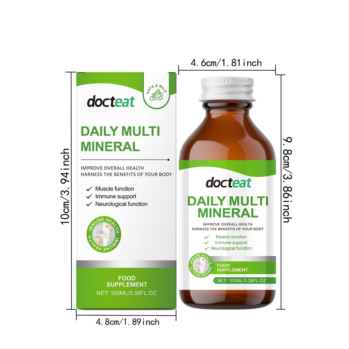 Docteat Daily Joint Support - Gentle Nourishing Care Formula