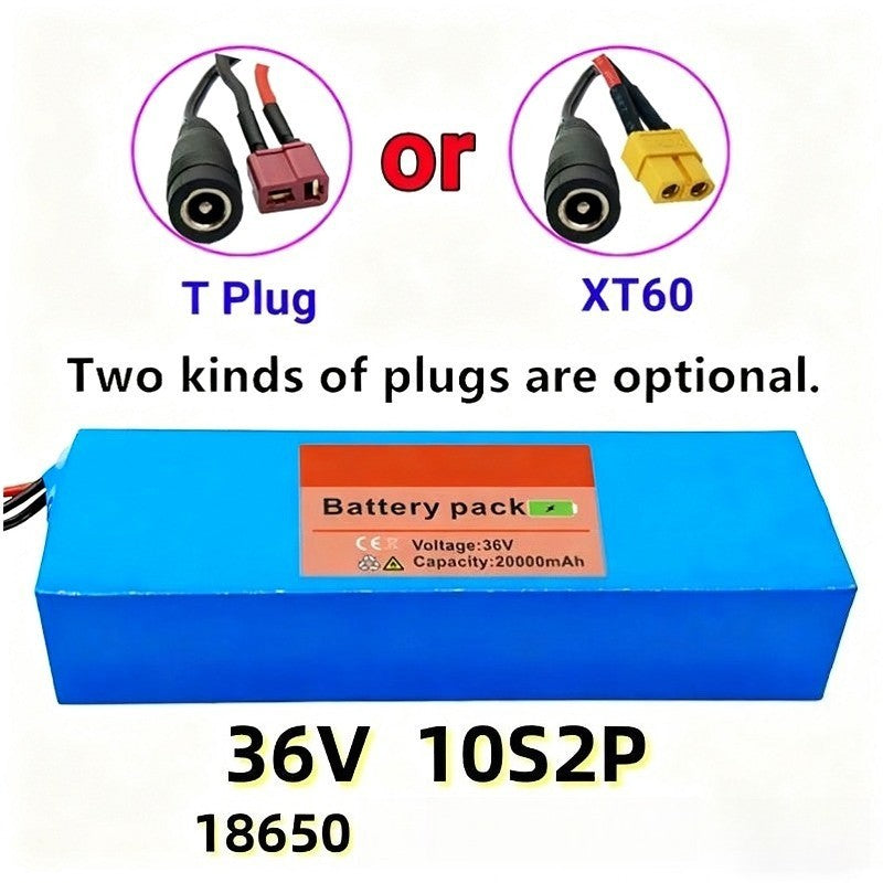 36V 20Ah 10S2P Li-ion Battery with Enclosure Protection for E-Scooter E-Bike