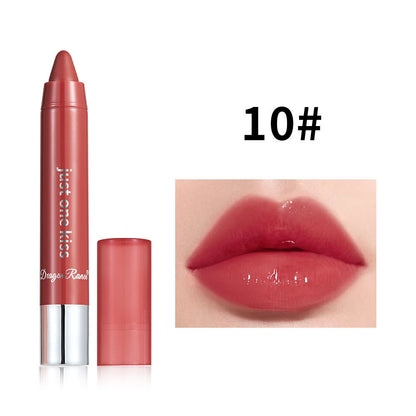 Hydrating Lipstick & Lip Liner - Nude & Rosewood Matte Waterproof Long Lasting