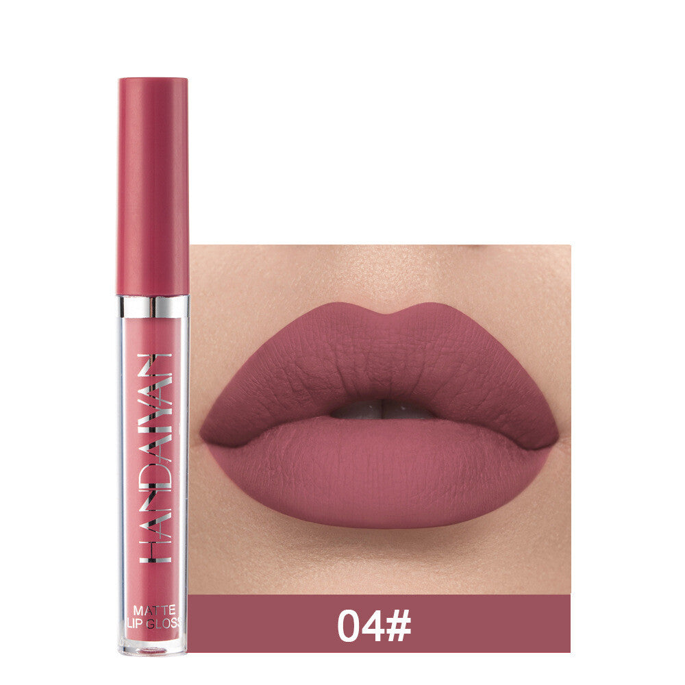12pcs Matte Liquid Lipstick - Waterproof Transfer-Proof Long-Lasting Lip Glaze