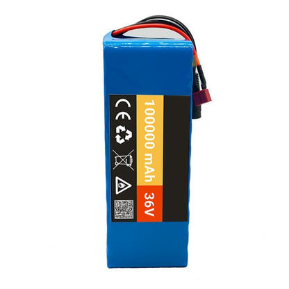 36V 10S4P Lithium Battery 42V 100Ah for E-Bike Electric Scooter