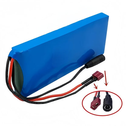 36V 20Ah Li-ion Battery Pack 10S1P w/BMS, for Electric Bicycle E-bike Scooter