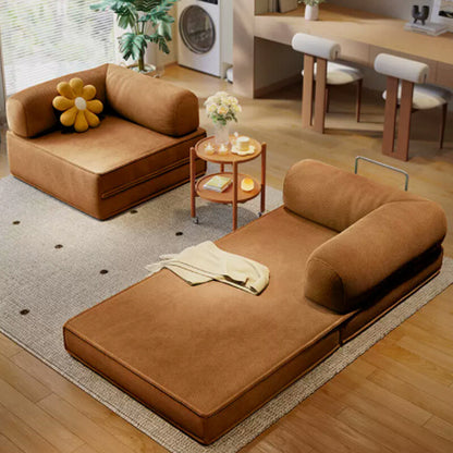 Floor Couch Compression Convertible Floor Sofa Beds with 2 Pillows 200*100*75