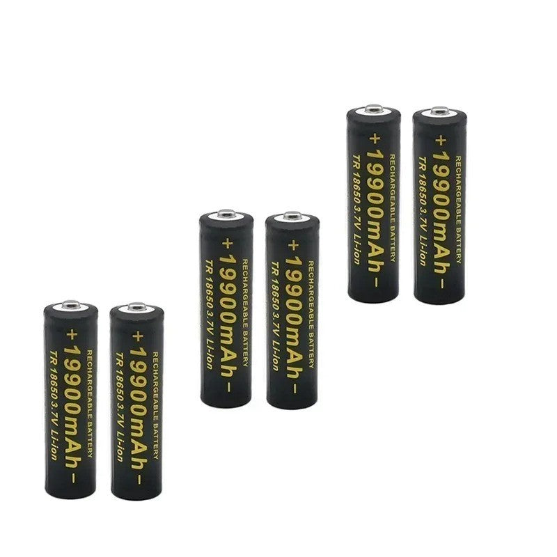 3.7V 19.9Ah High Capacity Li-ion Battery for High-Power Flashlight Light