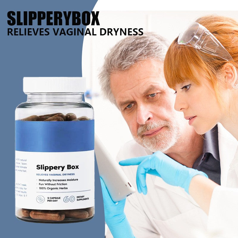Chlorophyll Slippery Elm Capsules 60ct for Hydration Digestive & Skin Health