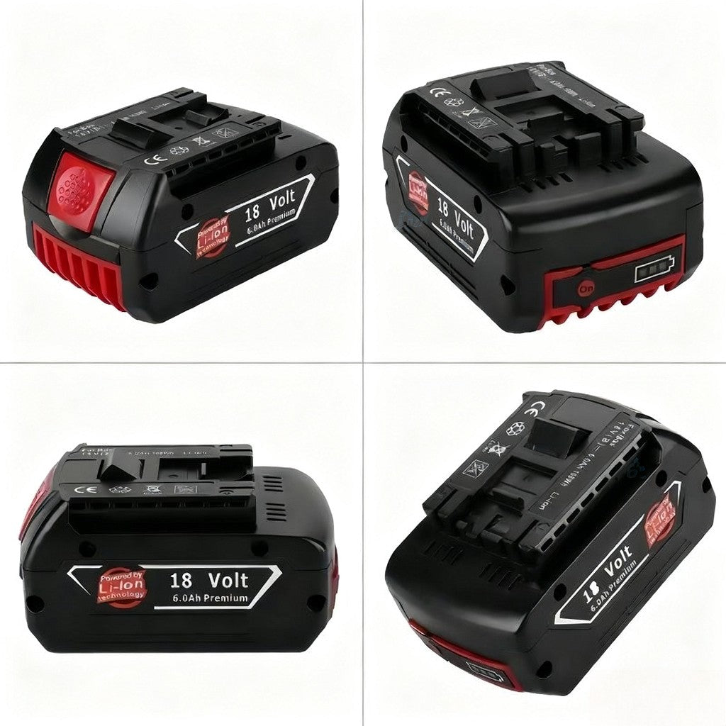Bosch 18V 4.0Ah 5.0Ah 6.0Ah Li-ion Battery for Power Drill Tools Equipmen