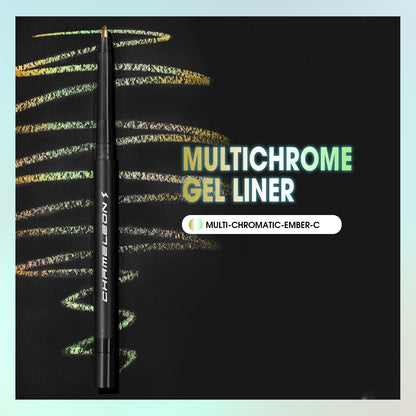 4Colors Chameleon Eyeliner Gel Pencil Waterproof Long Lasting Color Shifting Pen