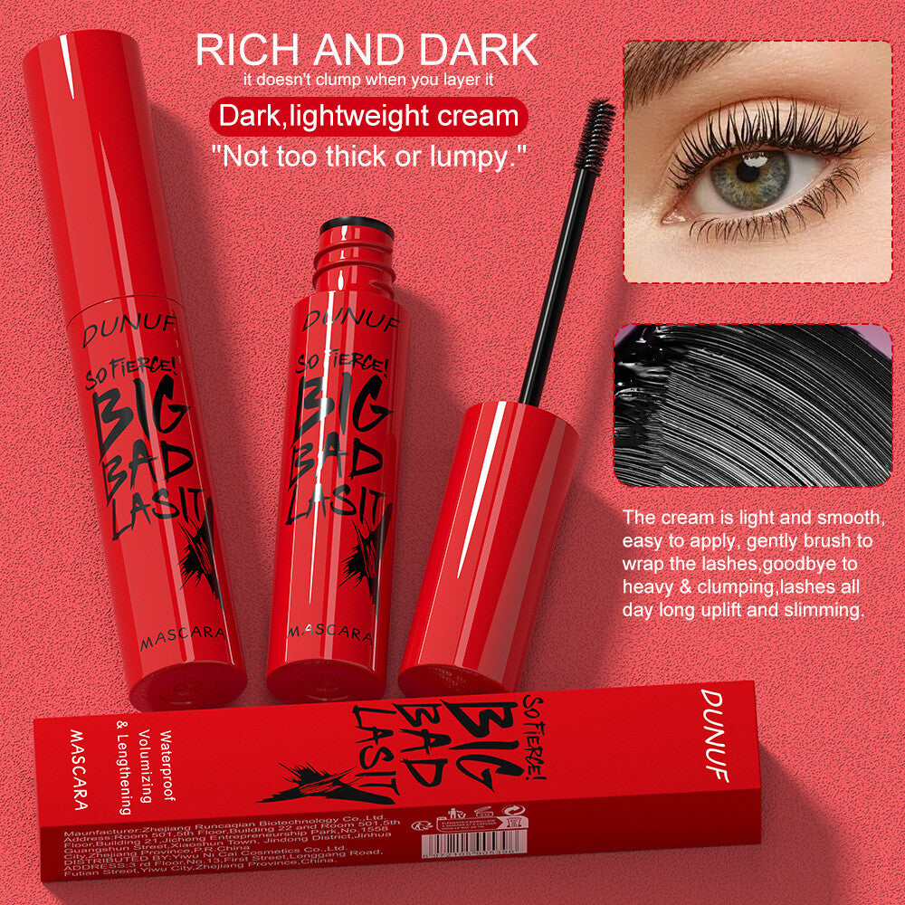 Mascara Gift Box - Volumizing & Lengthening Waterproof W/Brush Makeup for Women