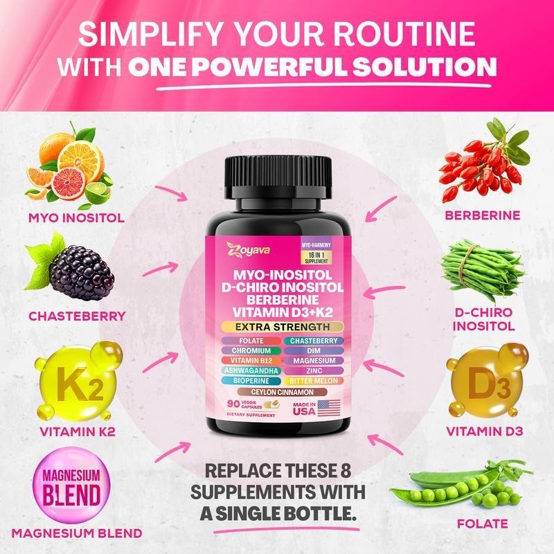 Magnesium Glycinate & Ashwagandha Supplement for Deep Relaxation Stress Relief