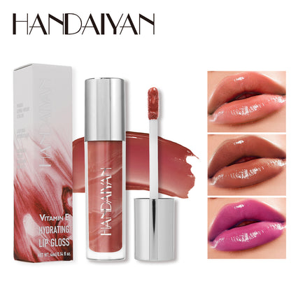 Marble Vein Lip Gloss - Hydrating Liquid Lipstick, Moisturizing Shine
