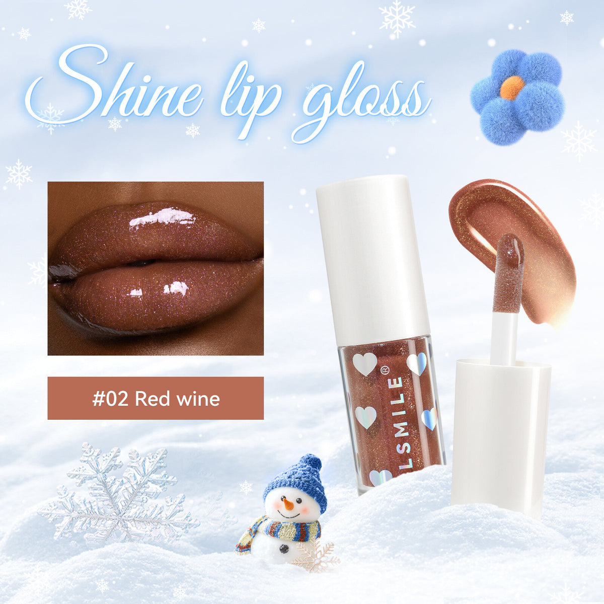 Lip Oil Balm Shiny Pearl Long-lasting Lip Gloss for Women Moisturizing Lip Tint
