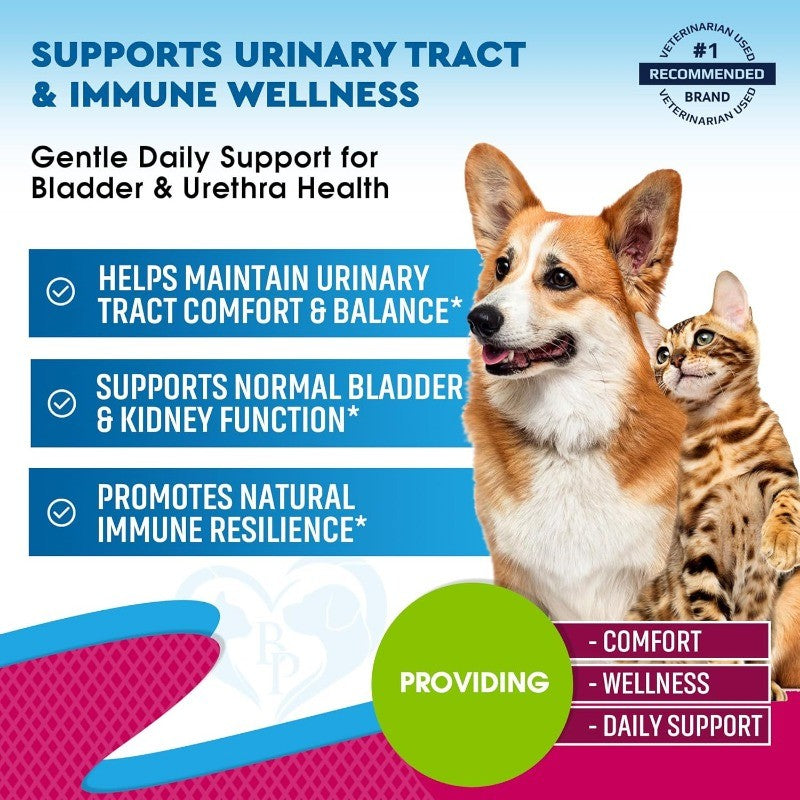 Urinary Tract Support for Cats & Dogs with Cranberry & D-Mannose Drops