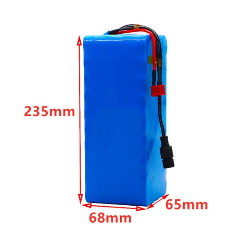 48V 20Ah 13S3P Li-ion Battery with 54.6V BMS for E-Bike Electric Scooter