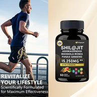 Sinpuyle 15-in-1 Sea Moss+8-in-1Shilajit Ashwagandha Supplement Bundle-2 Bottles