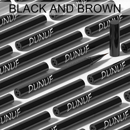 2-Color Liquid Eyeliner Waterproof Quick-Dry Smudge-Proof Eyes Makeup for Women