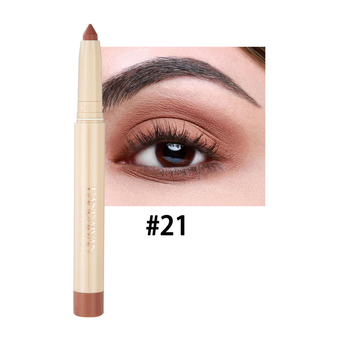 2-in-1 Eyeliner Eye Shadow Stick Quick Dry Velvet Matte Waterproof Long Lasting
