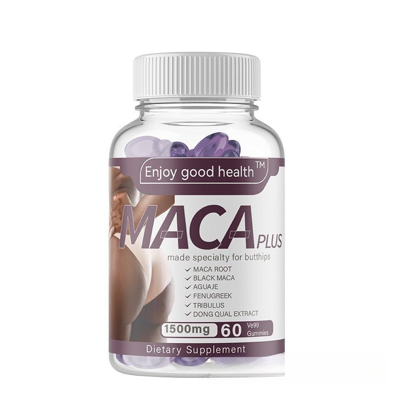 Booty Lift Gummies with Natural Herbs for Butt Enhancement and Skin Firming