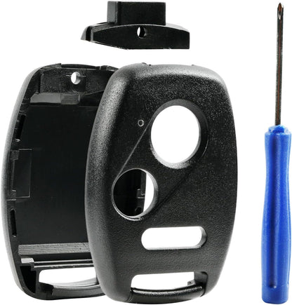 Key Fob Keyless Entry Remote Shell Case&Pad Fits Honda Accord/Civic/CR-V/Fit