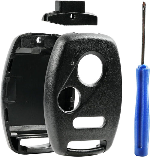 Key Fob Keyless Entry Remote Shell Case&Pad Fits Honda Accord/Civic/CR-V/Fit