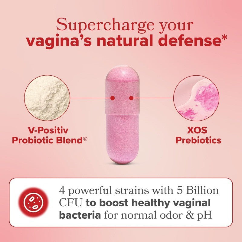 Vaginal Probiotics for Women pH Balance and Healthy Flora with Prebiotics
