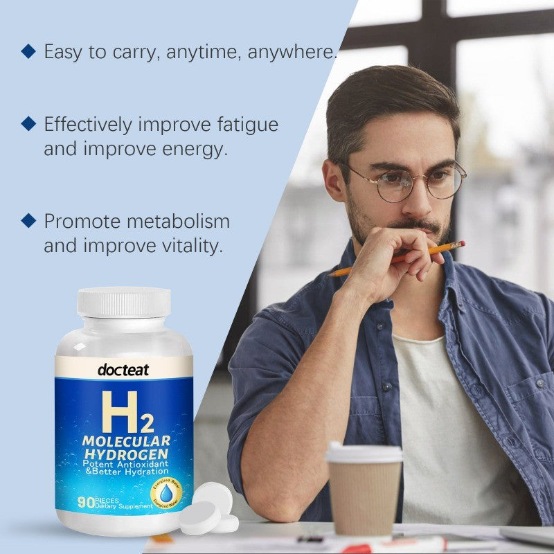 Hydrogen Water Tablets for Daily Energy Support and Antioxidant Benefits