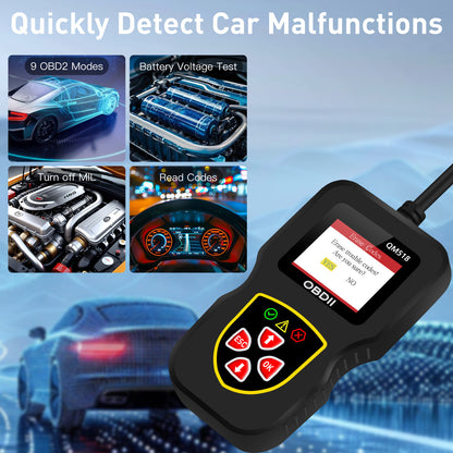 2025 New Model OBD Car Fault Diagnostic Service Tools Code Readers Scanners