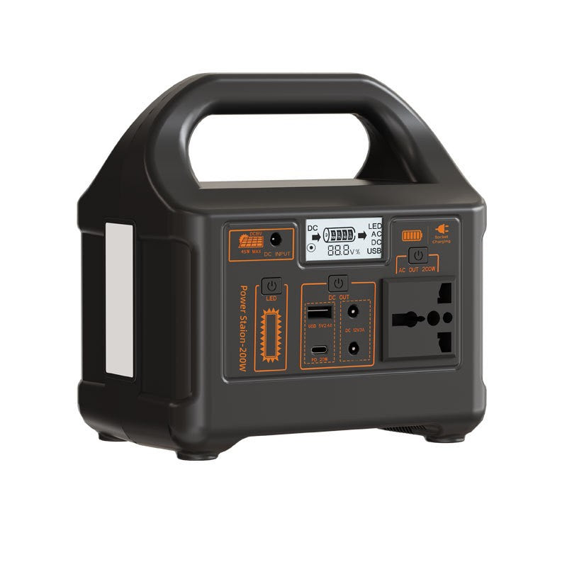 200W Portable Power Station 220V/110V LiFePO4 for Outdoor Camping Market