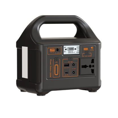 200W Portable Power Station 220V/110V LiFePO4 for Outdoor Camping Market