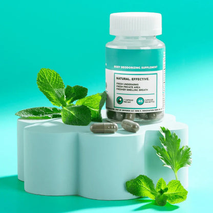 Body Magic Chlorophyll Capsules 30 Count Internal Cleansing Energy Boost