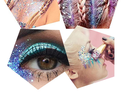Chameleon Glitter Liquid Eye Shadow Face Body painting Makeup for Women