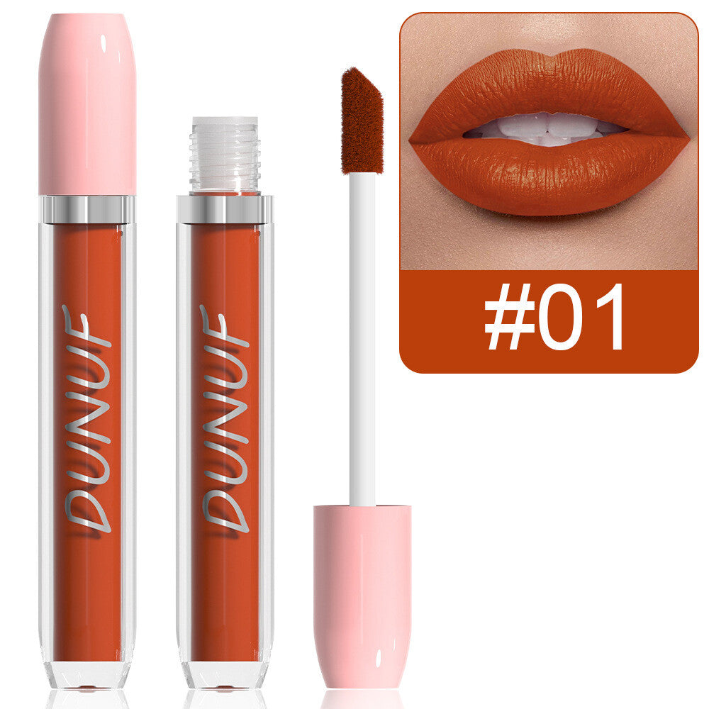 Matte Velvet Liquid Lipstick 25 Colors Lip Gloss Waterproof Non-Sticky