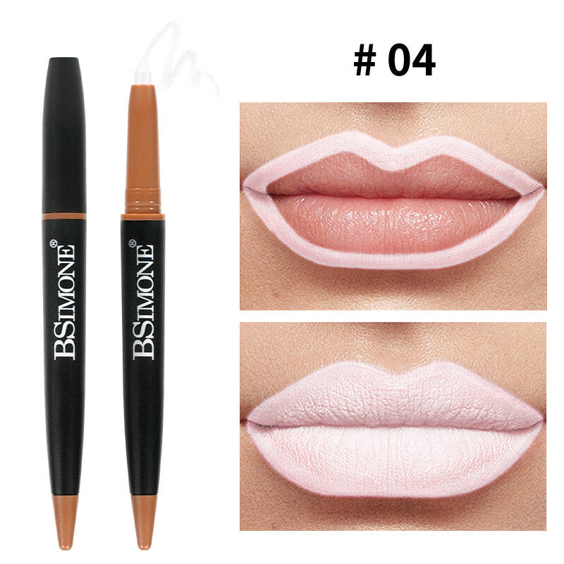 Matte Lip Liner & Lipstick 2-in-1 💋 Waterproof & Smudge Proof 🌸 Velvet Finish