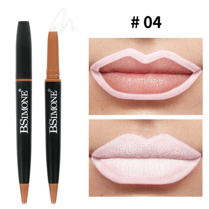Matte Lip Liner & Lipstick 2-in-1 💋 Waterproof & Smudge Proof 🌸 Velvet Finish